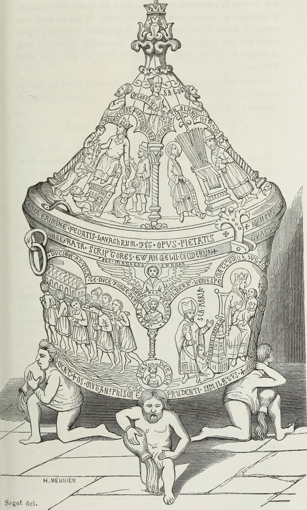 An illustration from Abécédaire, ou, Rudiment d'archéologie : architecture religieuse, 1886, leaf 550