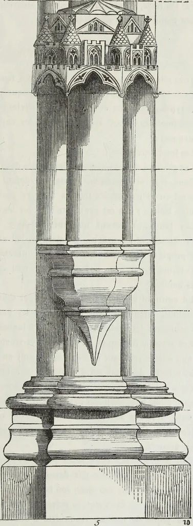 An illustration from Abécédaire, ou, Rudiment d'archéologie : architecture religieuse, 1886, leaf 552