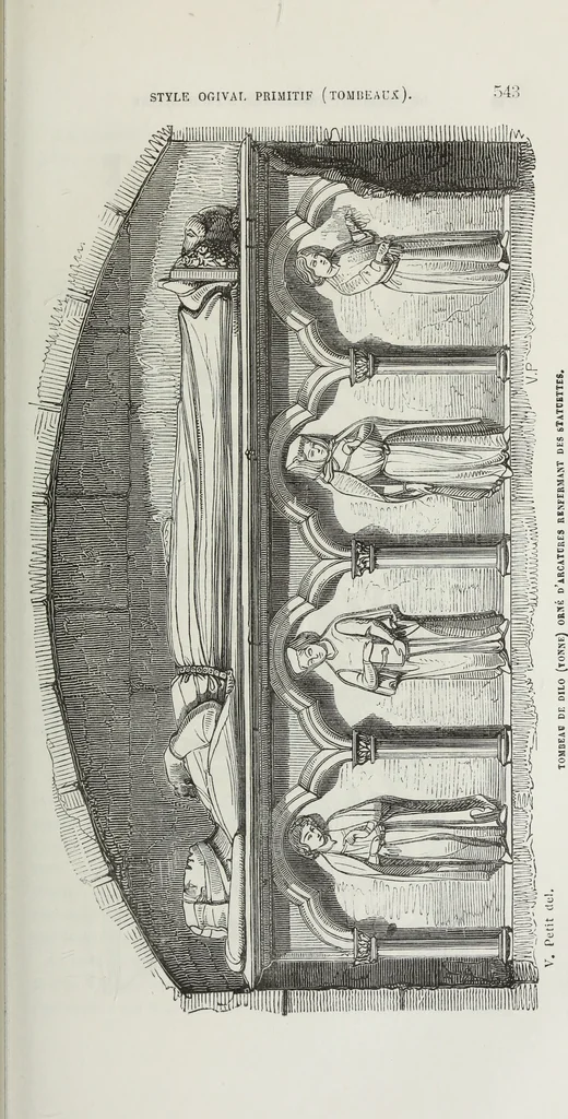 An illustration from Abécédaire, ou, Rudiment d'archéologie : architecture religieuse, 1886, leaf 556