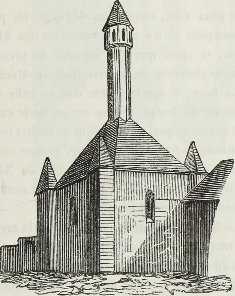 An illustration from Abécédaire, ou, Rudiment d'archéologie : architecture religieuse, 1886, leaf 570