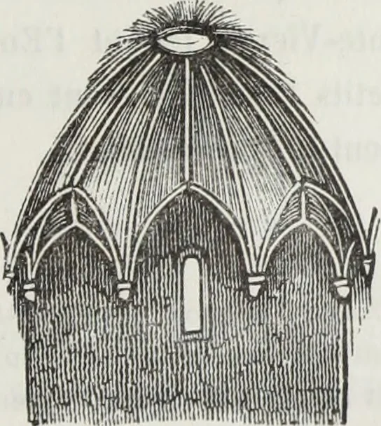 An illustration from Abécédaire, ou, Rudiment d'archéologie : architecture religieuse, 1886, leaf 570