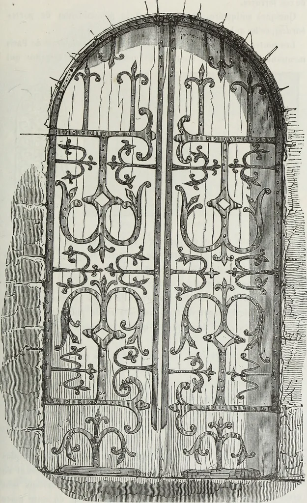 An illustration from Abécédaire, ou, Rudiment d'archéologie : architecture religieuse, 1886, leaf 574