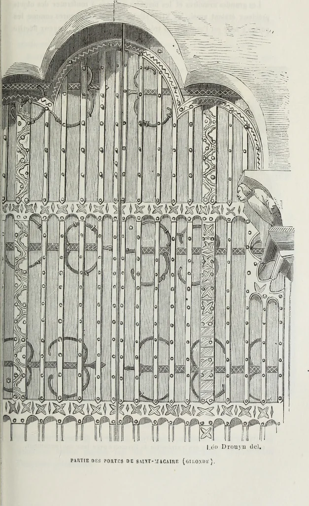 An illustration from Abécédaire, ou, Rudiment d'archéologie : architecture religieuse, 1886, leaf 576
