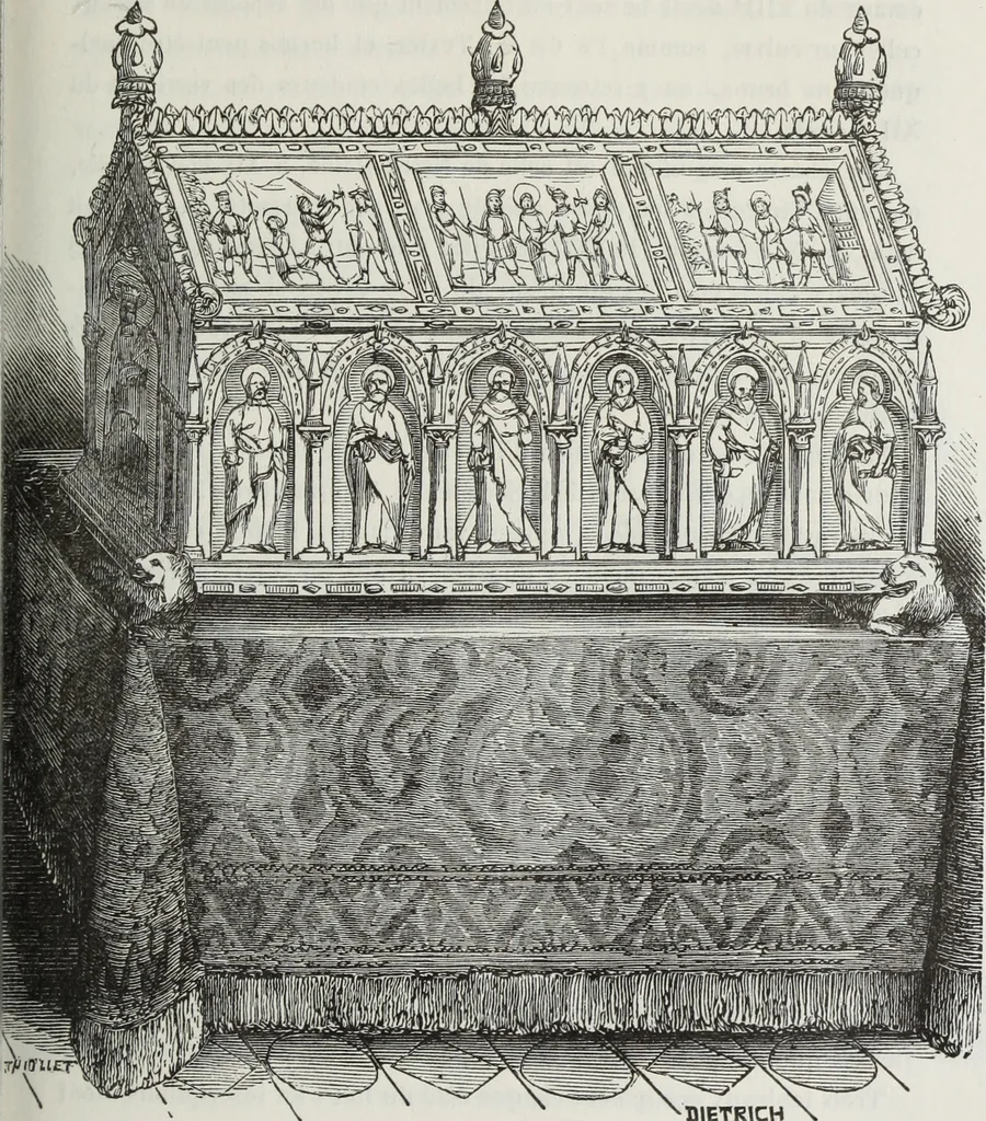 An illustration from Abécédaire, ou, Rudiment d'archéologie : architecture religieuse, 1886, leaf 578