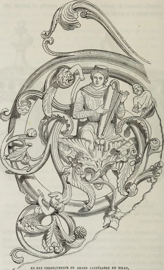 An illustration from Abécédaire, ou, Rudiment d'archéologie : architecture religieuse, 1886, leaf 583