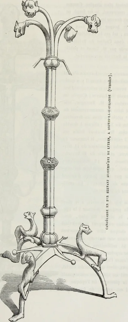 An illustration from Abécédaire, ou, Rudiment d'archéologie : architecture religieuse, 1886, leaf 584