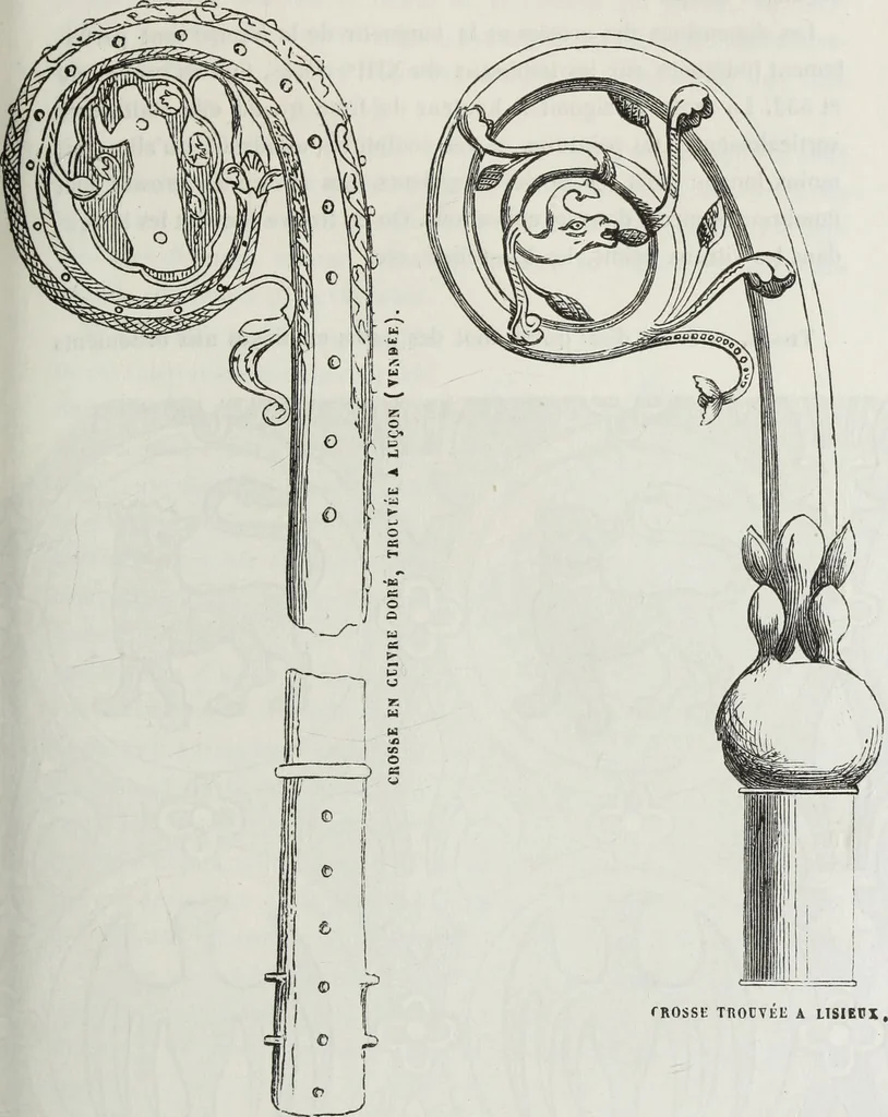 An illustration from Abécédaire, ou, Rudiment d'archéologie : architecture religieuse, 1886, leaf 590