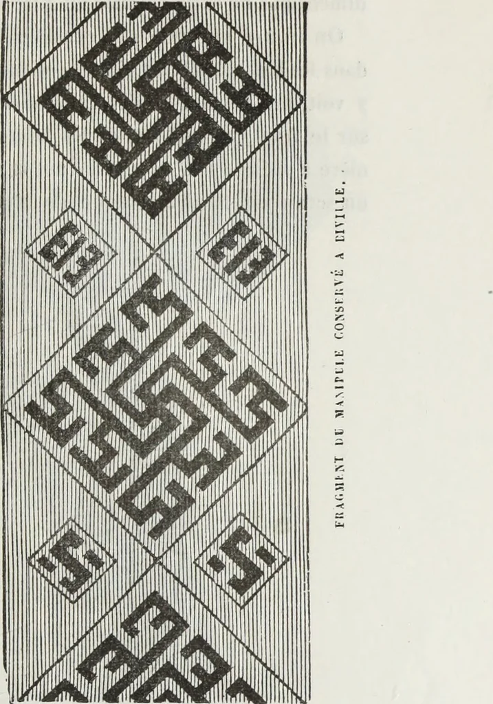 An illustration from Abécédaire, ou, Rudiment d'archéologie : architecture religieuse, 1886, leaf 594