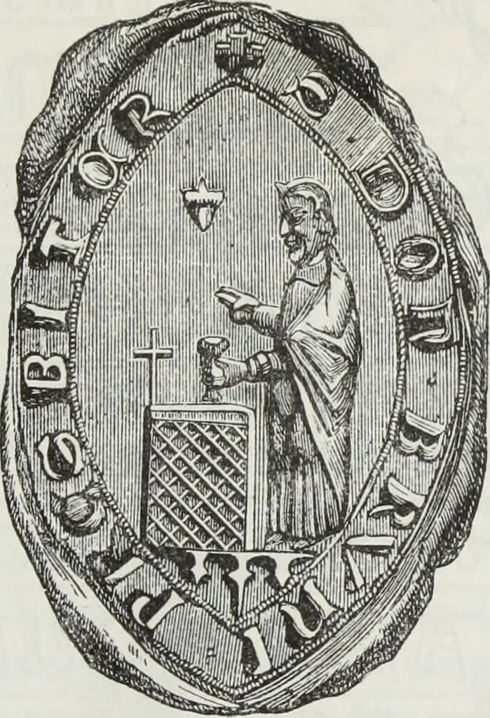 An illustration from Abécédaire, ou, Rudiment d'archéologie : architecture religieuse, 1886, leaf 598