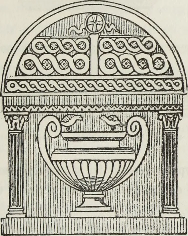 An illustration from Abécédaire, ou, Rudiment d'archéologie : architecture religieuse, 1886, leaf 60