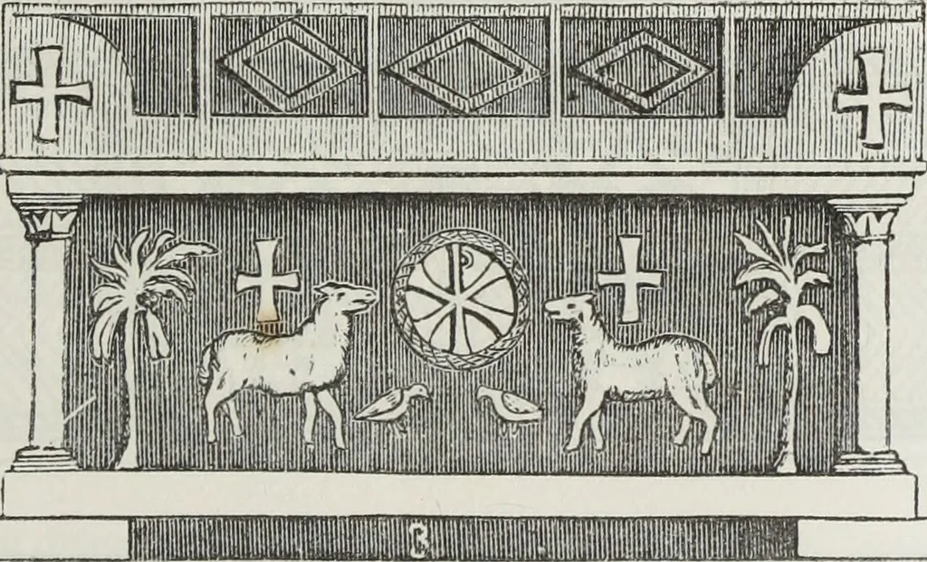 An illustration from Abécédaire, ou, Rudiment d'archéologie : architecture religieuse, 1886, leaf 60