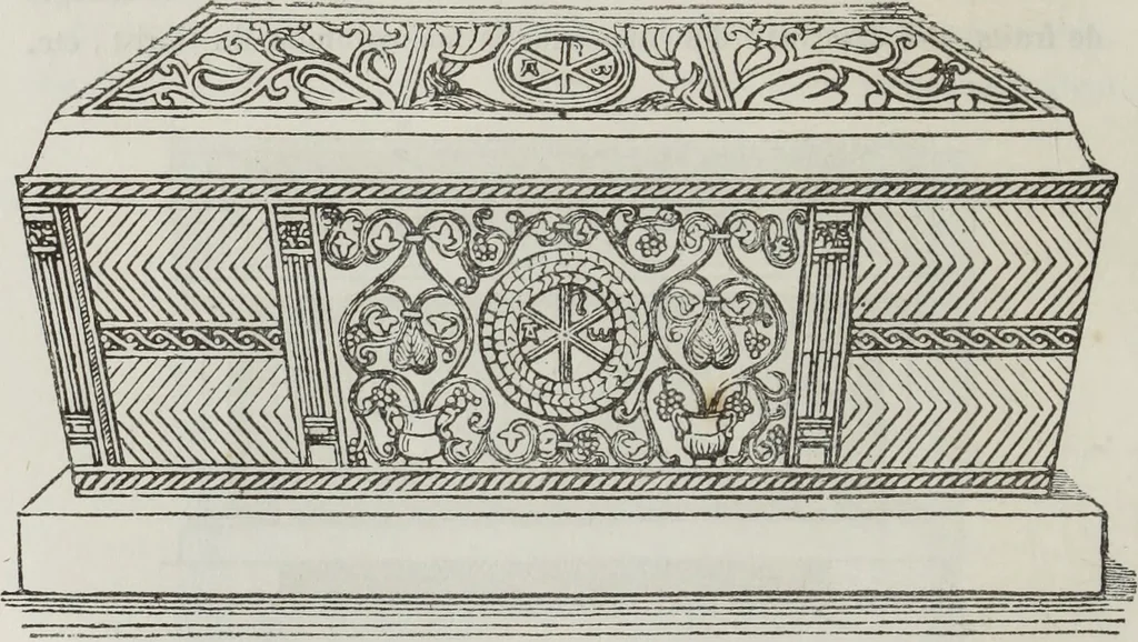 An illustration from Abécédaire, ou, Rudiment d'archéologie : architecture religieuse, 1886, leaf 61