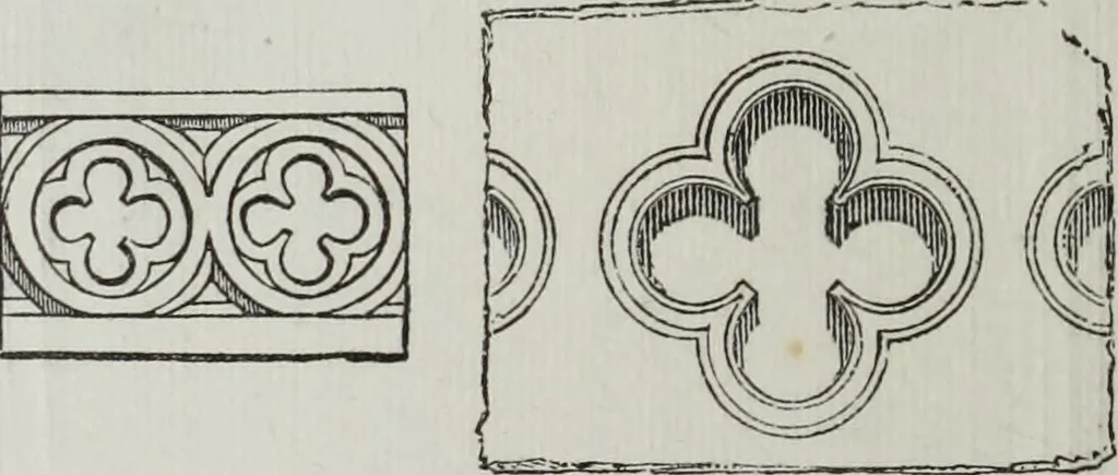 An illustration from Abécédaire, ou, Rudiment d'archéologie : architecture religieuse, 1886, leaf 611