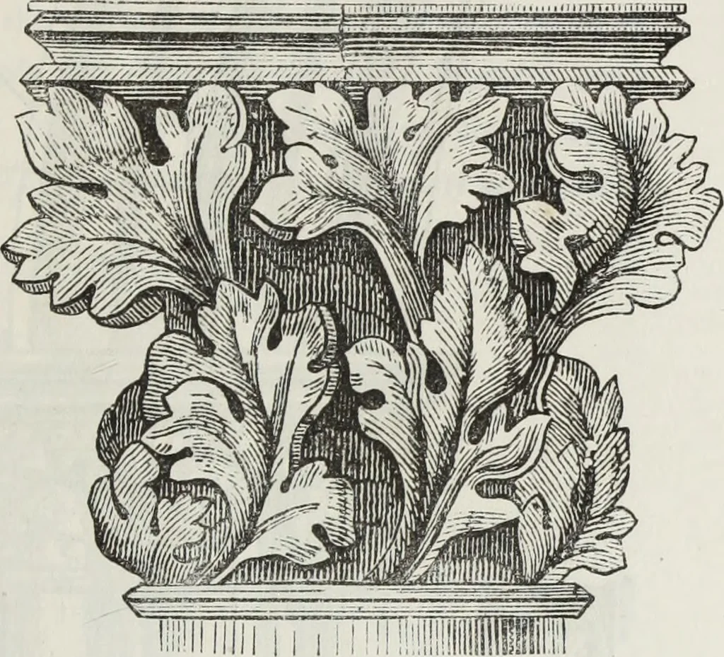 An illustration from Abécédaire, ou, Rudiment d'archéologie : architecture religieuse, 1886, leaf 614
