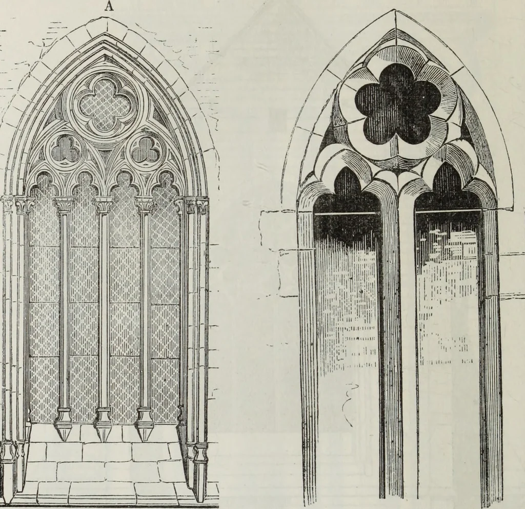 An illustration from Abécédaire, ou, Rudiment d'archéologie : architecture religieuse, 1886, leaf 617