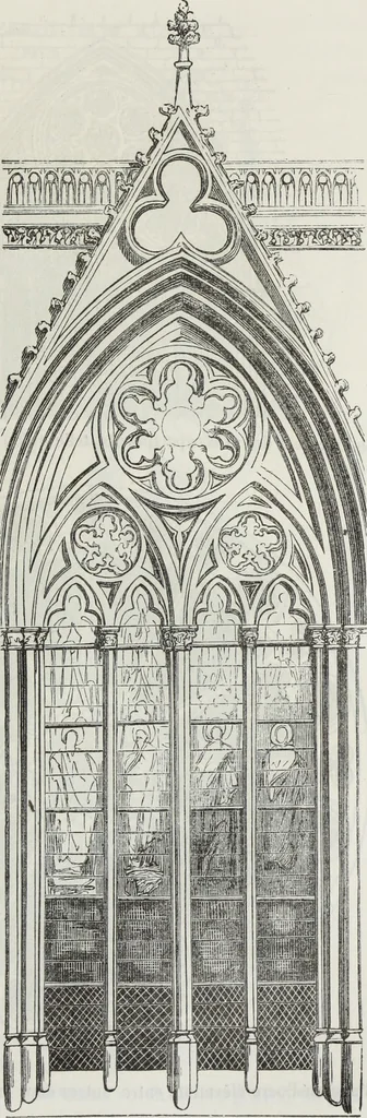 An illustration from Abécédaire, ou, Rudiment d'archéologie : architecture religieuse, 1886, leaf 618