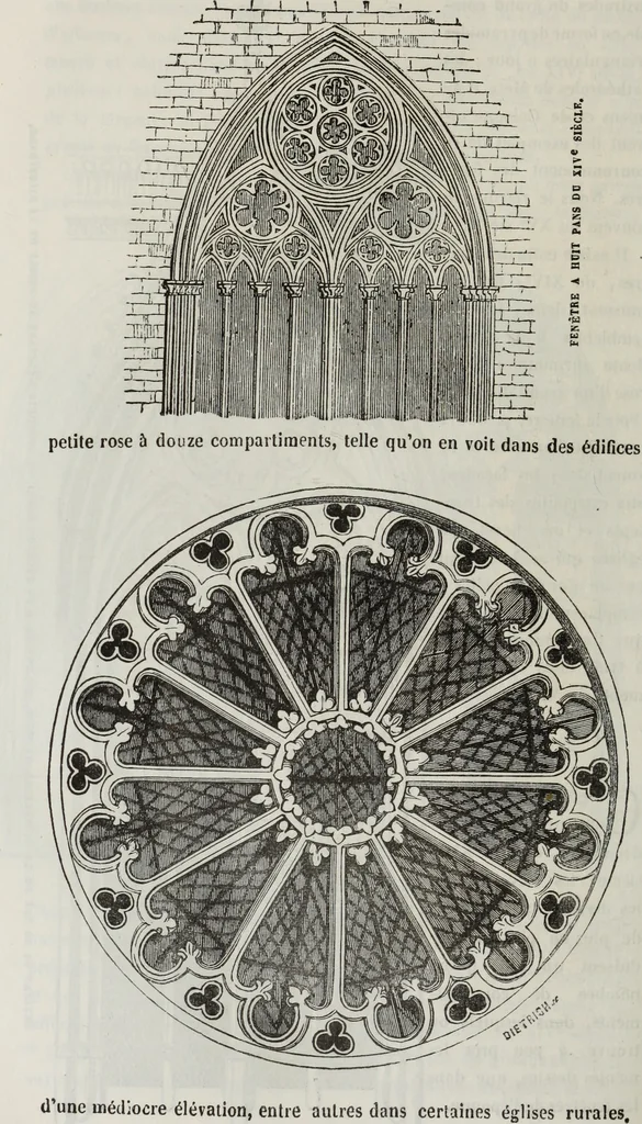 An illustration from Abécédaire, ou, Rudiment d'archéologie : architecture religieuse, 1886, leaf 619