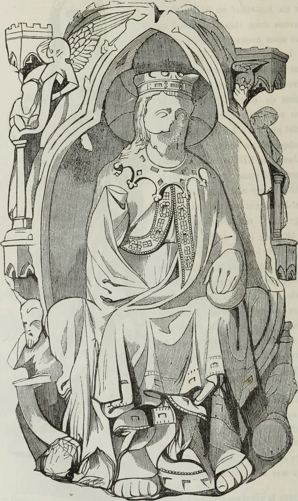 An illustration from Abécédaire, ou, Rudiment d'archéologie : architecture religieuse, 1886, leaf 621
