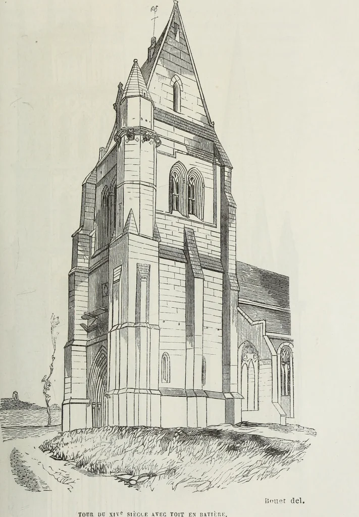 An illustration from Abécédaire, ou, Rudiment d'archéologie : architecture religieuse, 1886, leaf 624