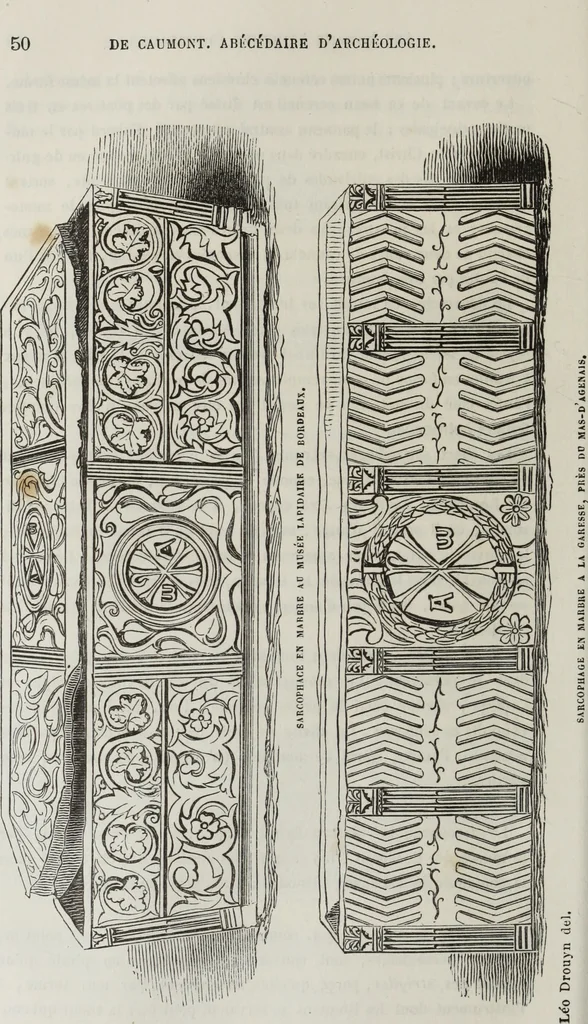 An illustration from Abécédaire, ou, Rudiment d'archéologie : architecture religieuse, 1886, leaf 63