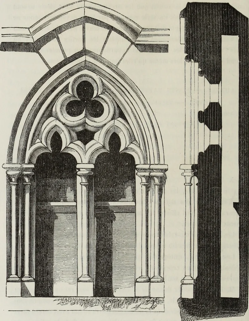 An illustration from Abécédaire, ou, Rudiment d'archéologie : architecture religieuse, 1886, leaf 633
