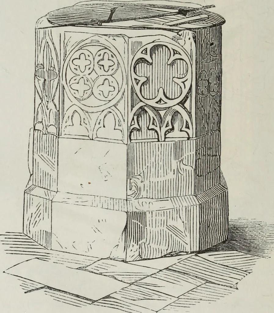 An illustration from Abécédaire, ou, Rudiment d'archéologie : architecture religieuse, 1886, leaf 635
