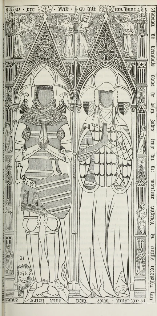 An illustration from Abécédaire, ou, Rudiment d'archéologie : architecture religieuse, 1886, leaf 644