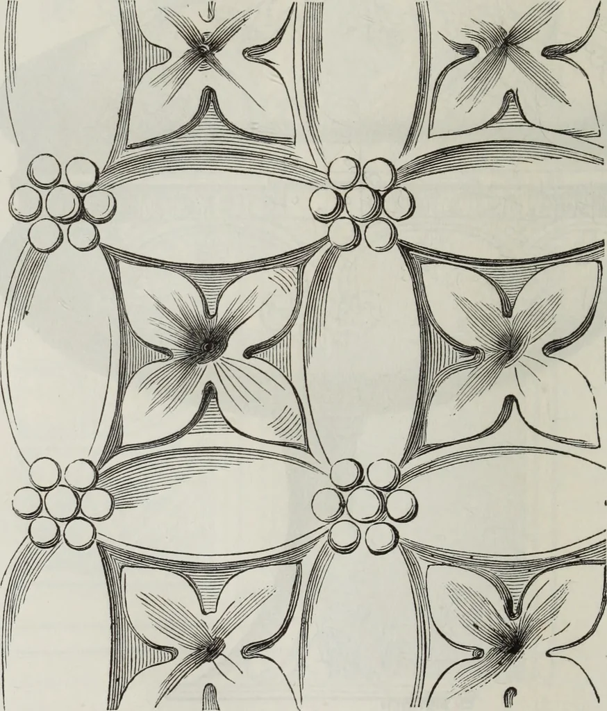 An illustration from Abécédaire, ou, Rudiment d'archéologie : architecture religieuse, 1886, leaf 649