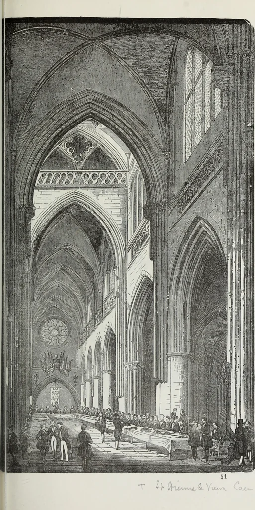 An illustration from Abécédaire, ou, Rudiment d'archéologie : architecture religieuse, 1886, leaf 654