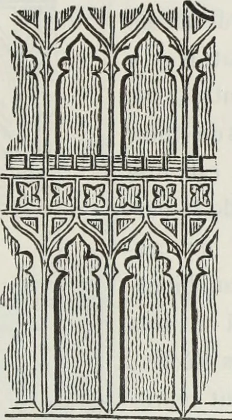 An illustration from Abécédaire, ou, Rudiment d'archéologie : architecture religieuse, 1886, leaf 658