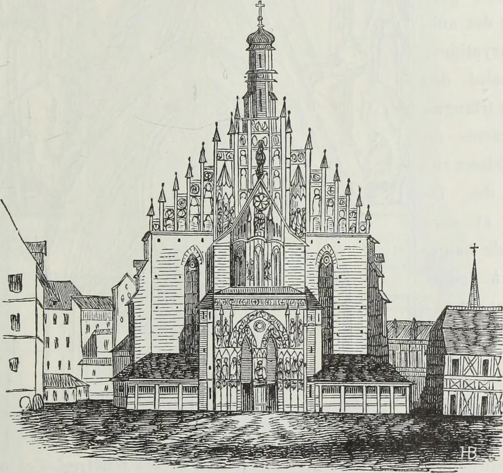 An illustration from Abécédaire, ou, Rudiment d'archéologie : architecture religieuse, 1886, leaf 658