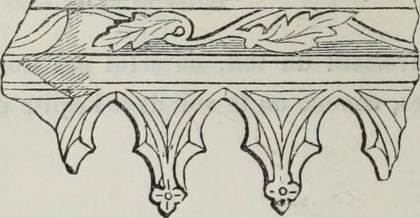 An illustration from Abécédaire, ou, Rudiment d'archéologie : architecture religieuse, 1886, leaf 659