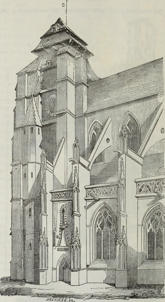 An illustration from Abécédaire, ou, Rudiment d'archéologie : architecture religieuse, 1886, leaf 661