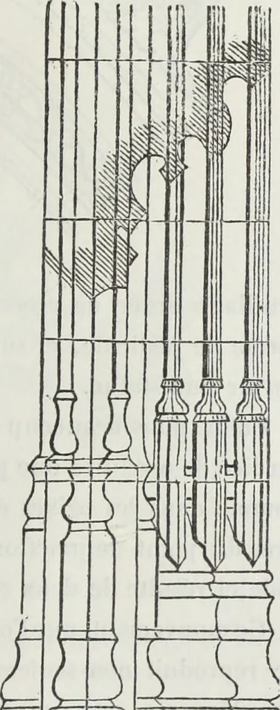 An illustration from Abécédaire, ou, Rudiment d'archéologie : architecture religieuse, 1886, leaf 662