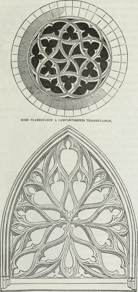 An illustration from Abécédaire, ou, Rudiment d'archéologie : architecture religieuse, 1886, leaf 666