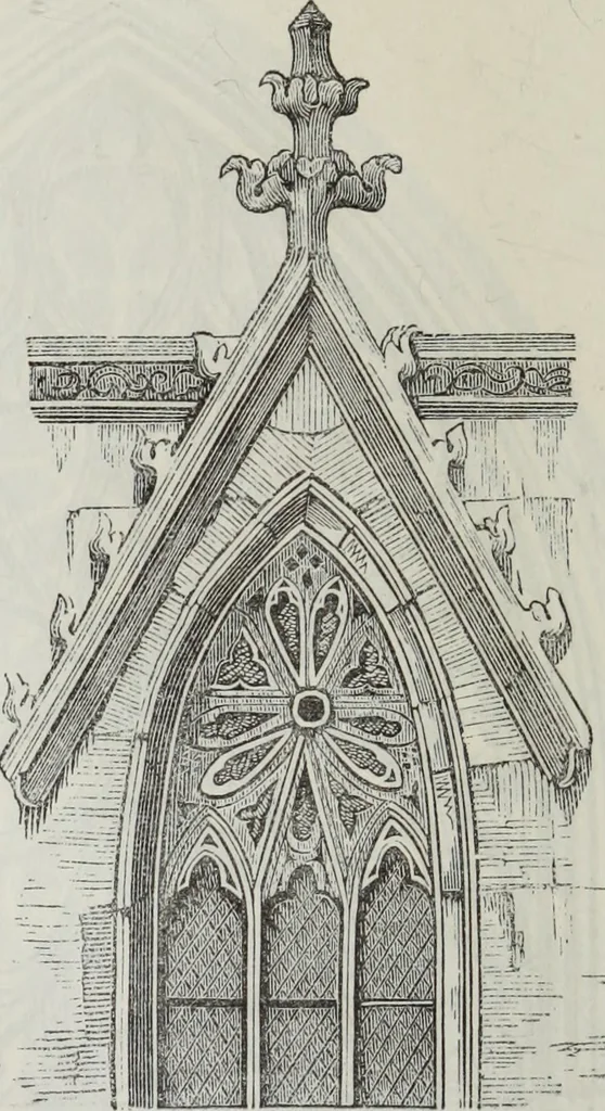 An illustration from Abécédaire, ou, Rudiment d'archéologie : architecture religieuse, 1886, leaf 667