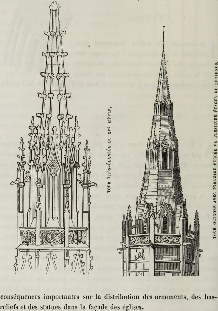 An illustration from Abécédaire, ou, Rudiment d'archéologie : architecture religieuse, 1886, leaf 671