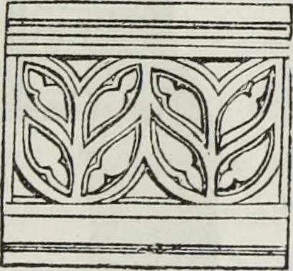 An illustration from Abécédaire, ou, Rudiment d'archéologie : architecture religieuse, 1886, leaf 676