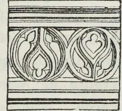 An illustration from Abécédaire, ou, Rudiment d'archéologie : architecture religieuse, 1886, leaf 676