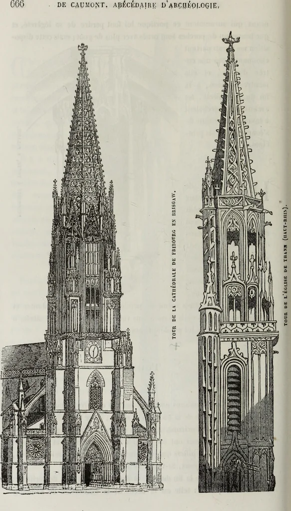 An illustration from Abécédaire, ou, Rudiment d'archéologie : architecture religieuse, 1886, leaf 679