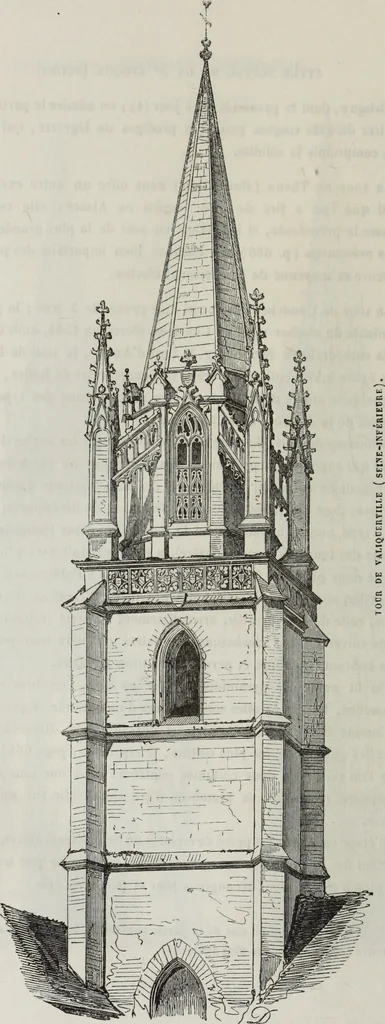 An illustration from Abécédaire, ou, Rudiment d'archéologie : architecture religieuse, 1886, leaf 681