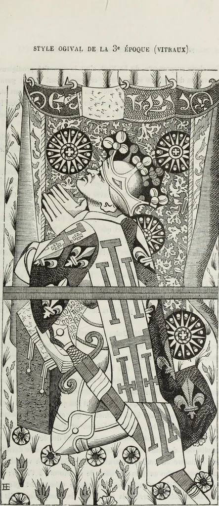 An illustration from Abécédaire, ou, Rudiment d'archéologie : architecture religieuse, 1886, leaf 690