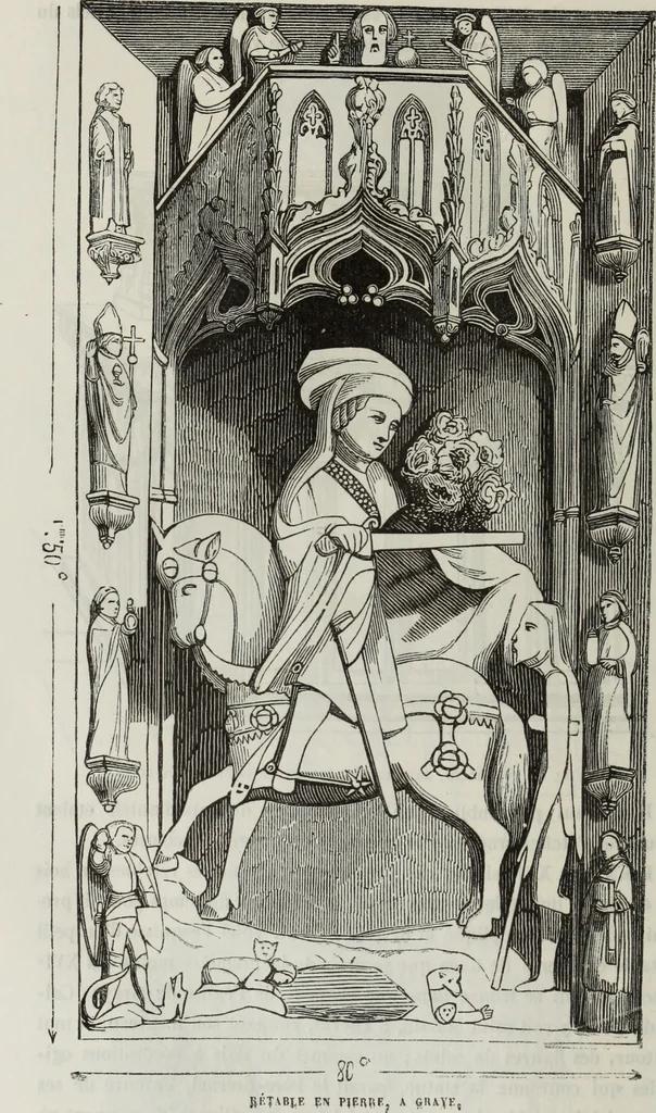 An illustration from Abécédaire, ou, Rudiment d'archéologie : architecture religieuse, 1886, leaf 699