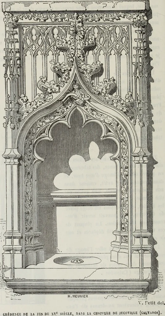An illustration from Abécédaire, ou, Rudiment d'archéologie : architecture religieuse, 1886, leaf 705
