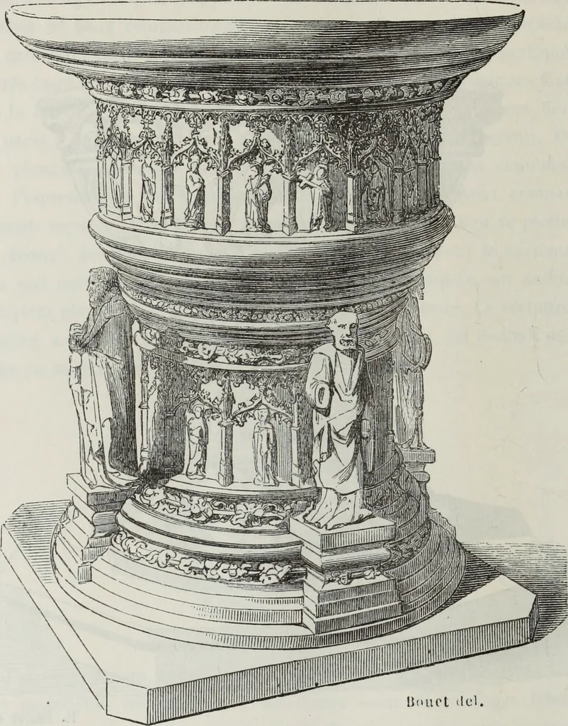 An illustration from Abécédaire, ou, Rudiment d'archéologie : architecture religieuse, 1886, leaf 709