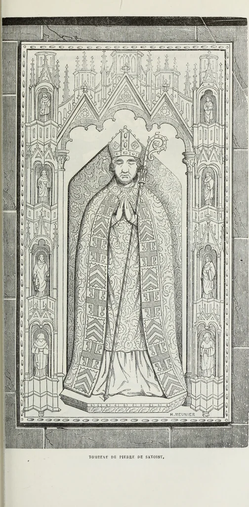 An illustration from Abécédaire, ou, Rudiment d'archéologie : architecture religieuse, 1886, leaf 716