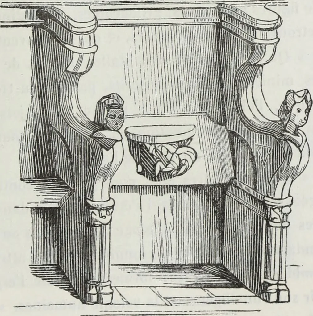 An illustration from Abécédaire, ou, Rudiment d'archéologie : architecture religieuse, 1886, leaf 726