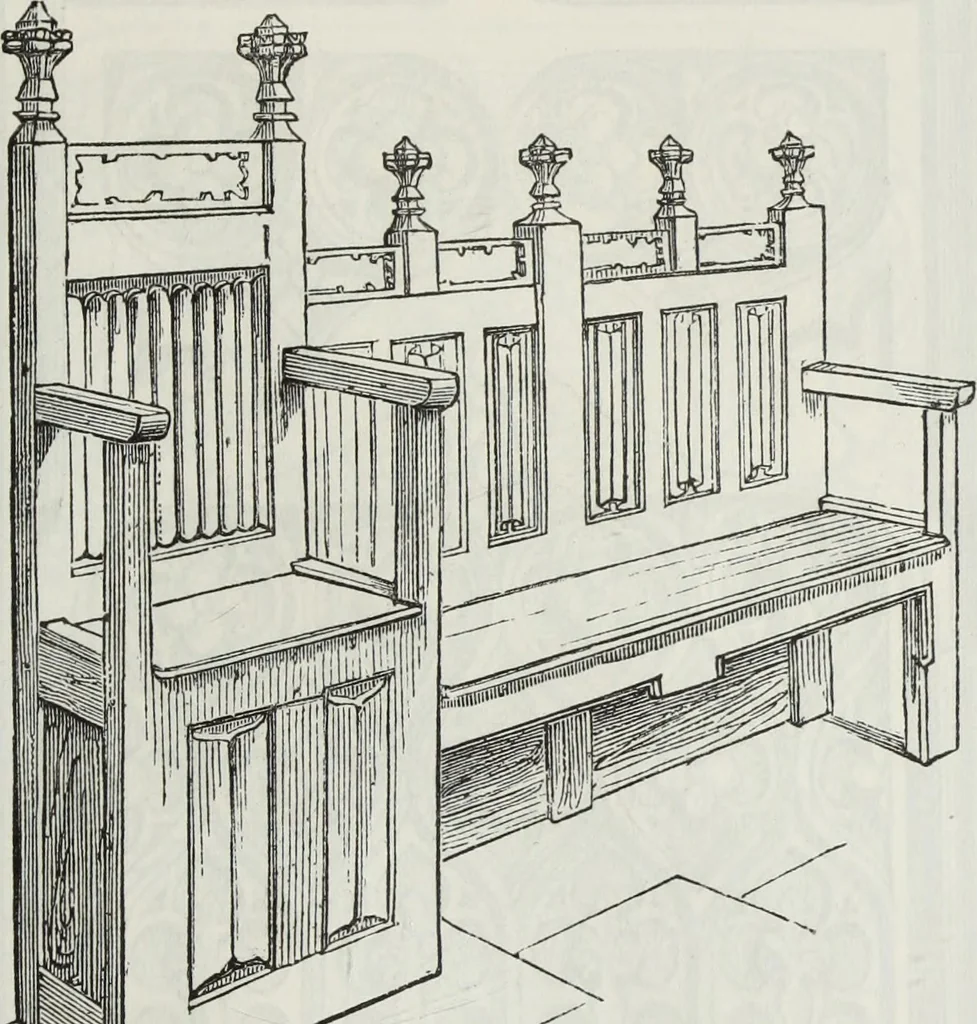 An illustration from Abécédaire, ou, Rudiment d'archéologie : architecture religieuse, 1886, leaf 730