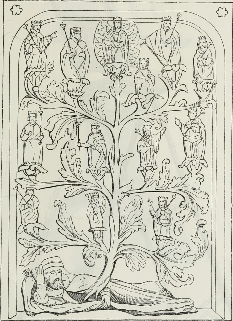 An illustration from Abécédaire, ou, Rudiment d'archéologie : architecture religieuse, 1886, leaf 732