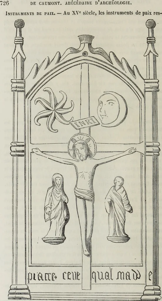 An illustration from Abécédaire, ou, Rudiment d'archéologie : architecture religieuse, 1886, leaf 741